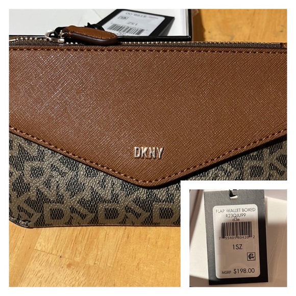 🛍️🏆Host Pick🏆 #793 NWT DKNY Wallet - Picture 2 of 13